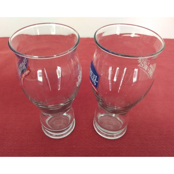 2 SAM ADAMS BOSTON LAGER Perfect Pint Sensory Beer Glasses & 6 Vintage Coasters - Picture 6 of 16